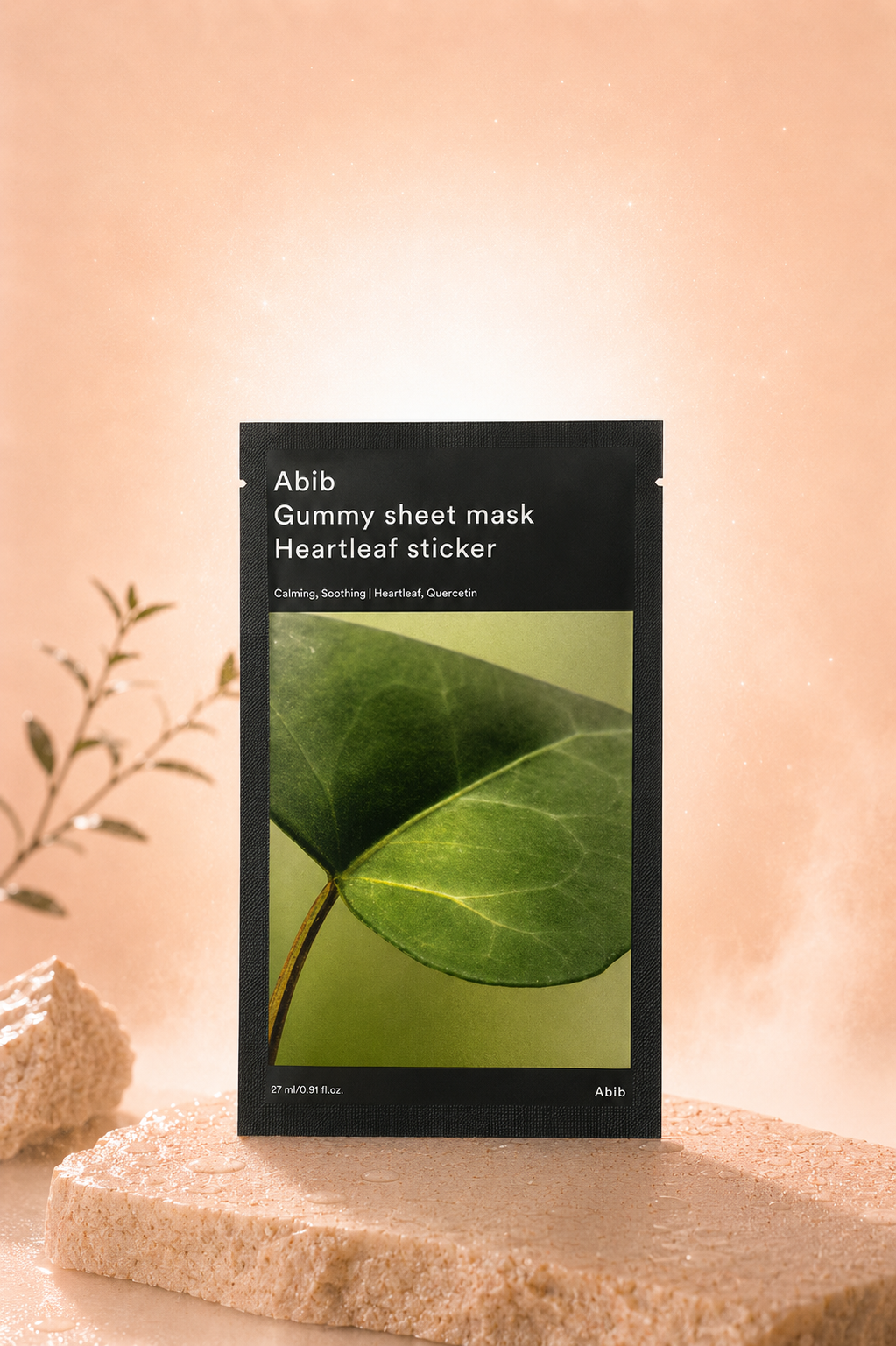 Abib Gummy Sheet Mask Heartleaf