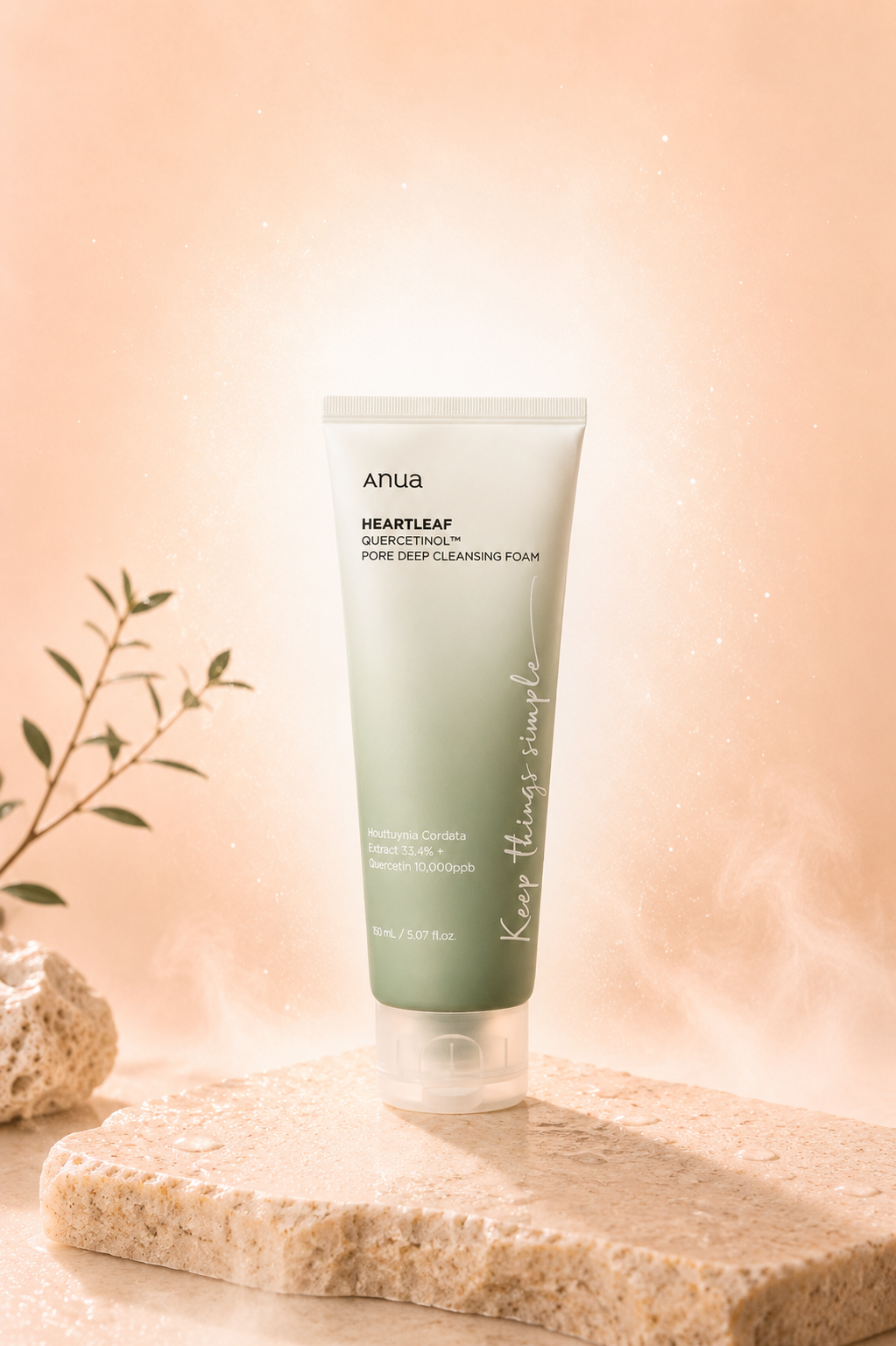 Anua Heartleaf Quercetinol Pore Deep Cleansing Foam